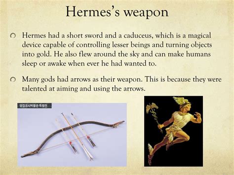 hermes magic wand|what weapon does hermes use.